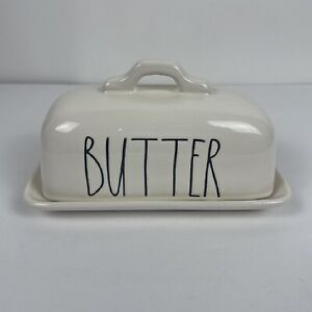 Rae Dunn "Butter" Butter Dish